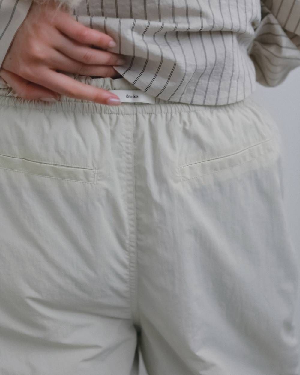 リバーシブル パッディングパンツ (アイスブルー) Reversible Padding Pants (Iceblue) / 26AW 【6月29日まで期間限定予約】