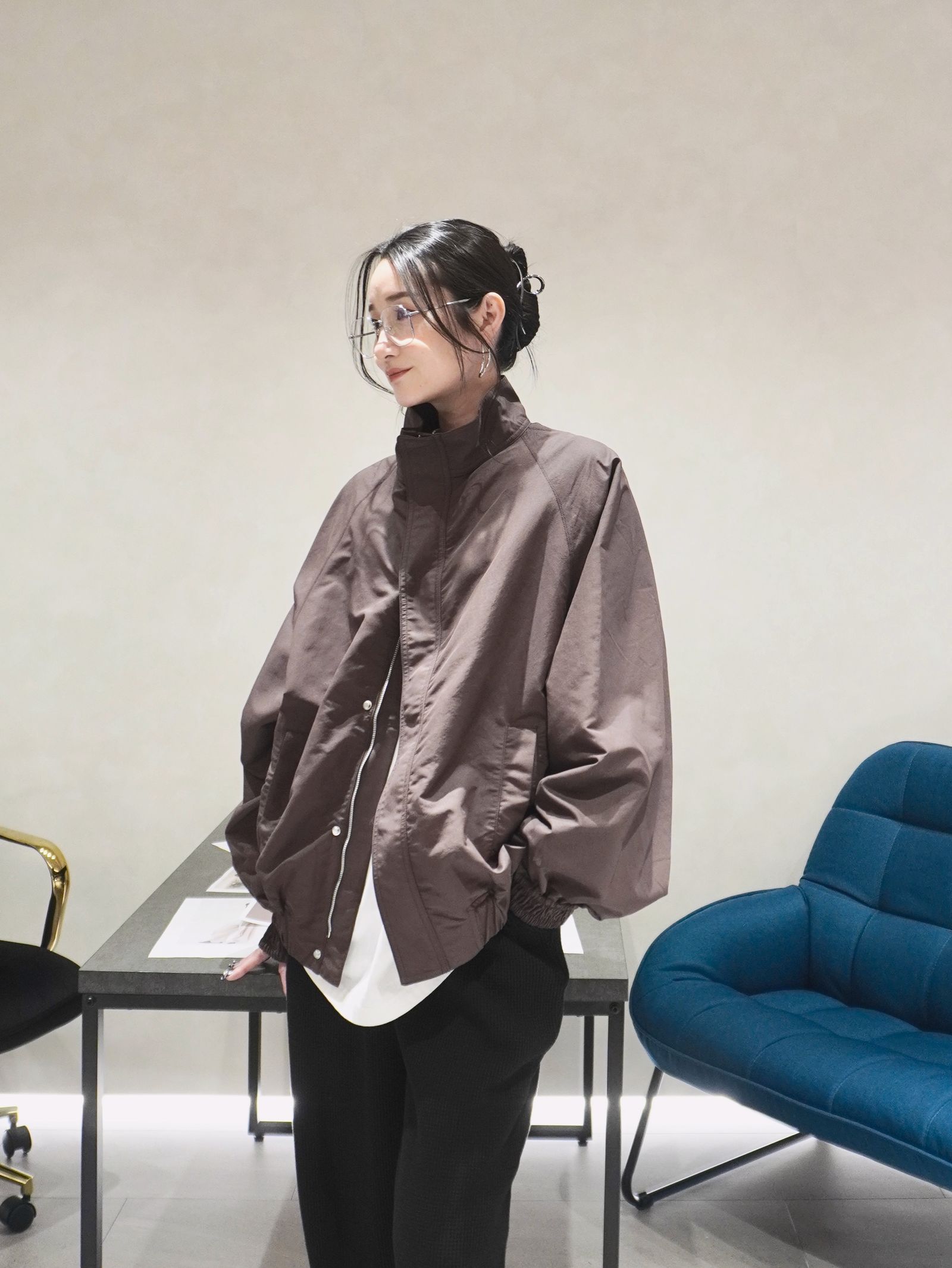 ànuke online store（アンヌーク） / Standcollar Zip
