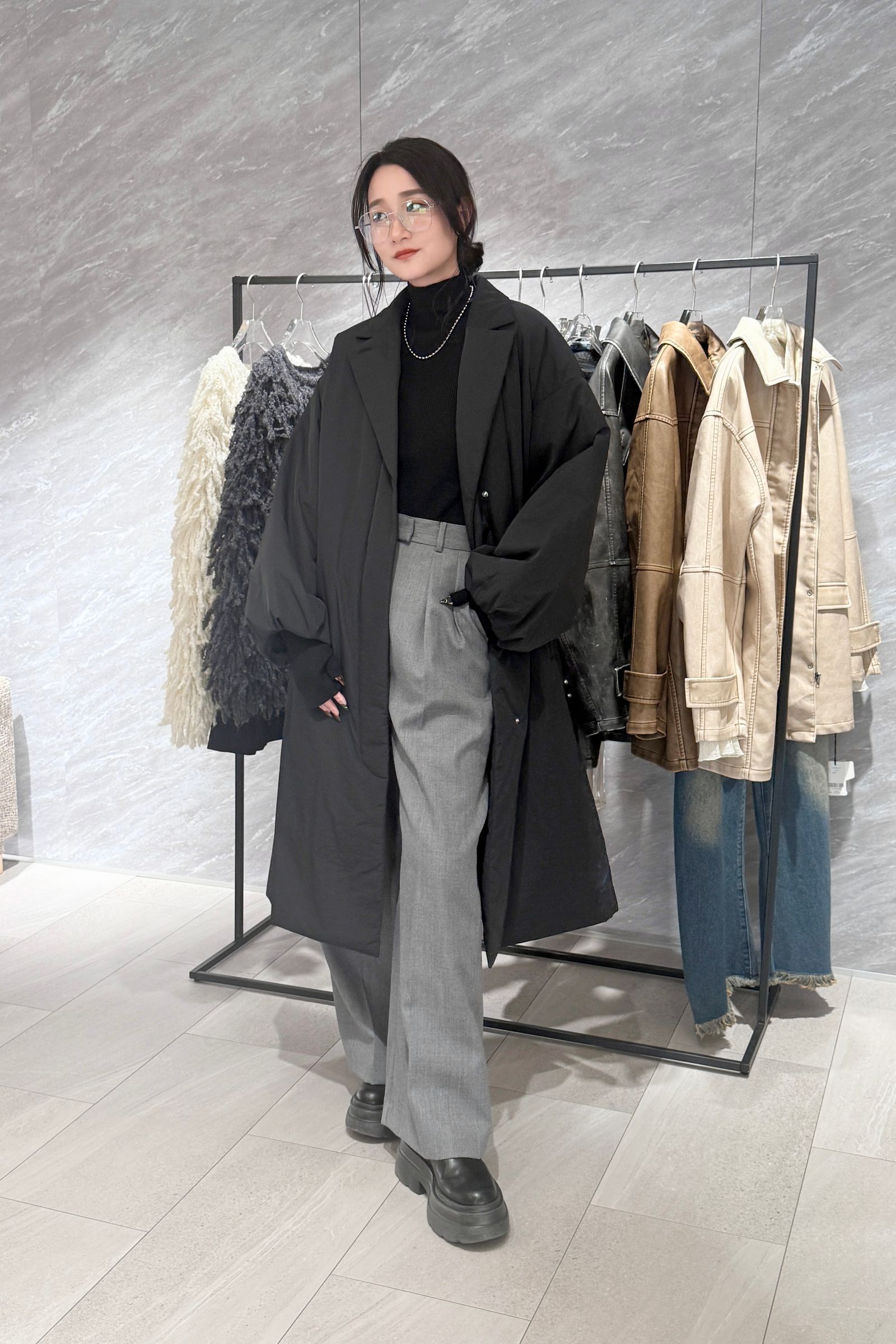 CASA FLINE / CREDONA / CAVEZA ROSSO / NUEF 24秋冬コーディネート