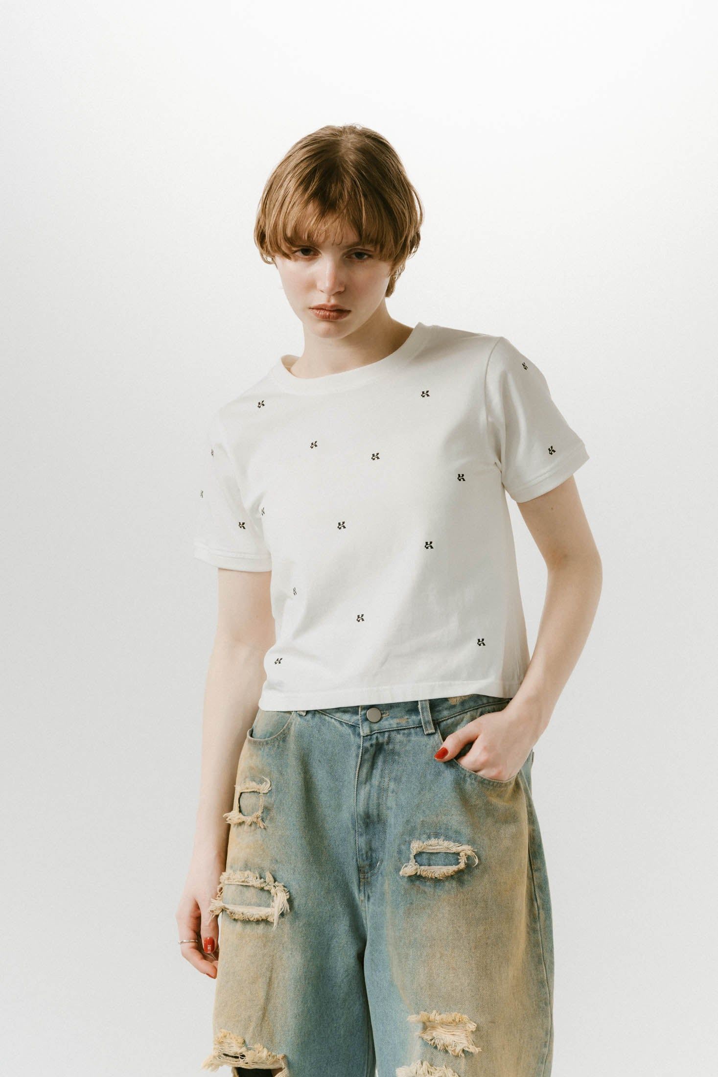 トップス Knuth Marf vintage mini T shirt Knuth Marf - vintage mini T shirt / ヴィンテージミニTシャツ