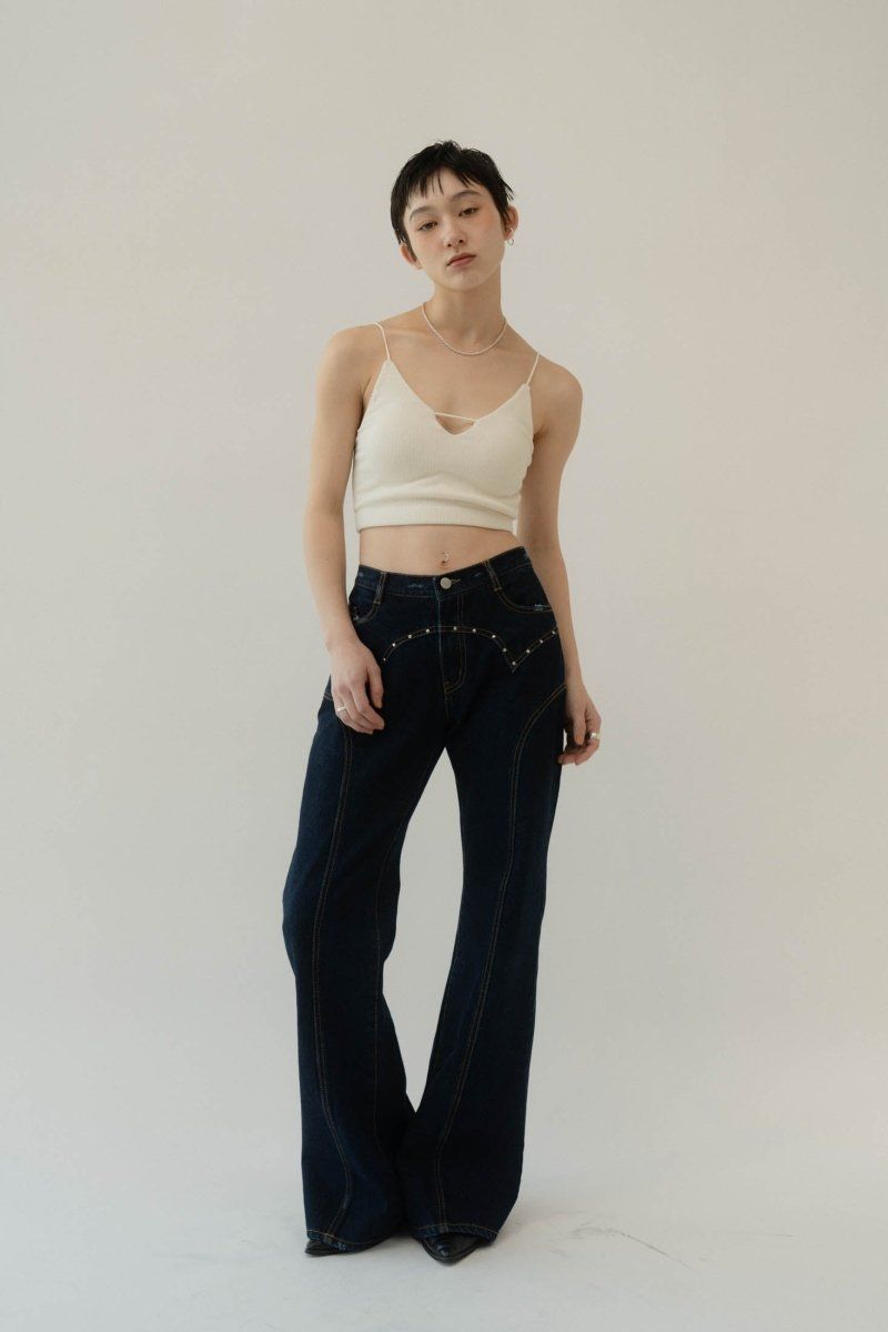 Knuth Marf - bell bottom denim pants(unisex) / ベルボトム