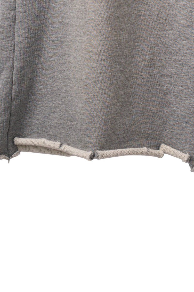 wide-leg sweatpants(unisex) / ワイドレッグ スウェットパンツ (グレー) / 25AW