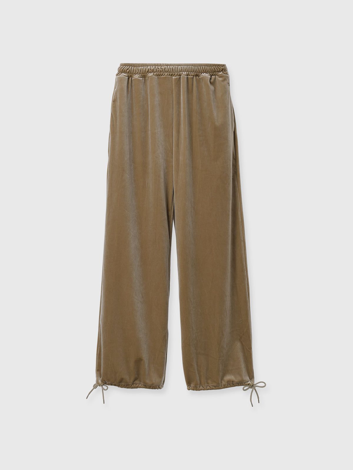 【25AW】HILTON VELOUR PANTS / ヒルトンベロアパンツ (ベージュ)