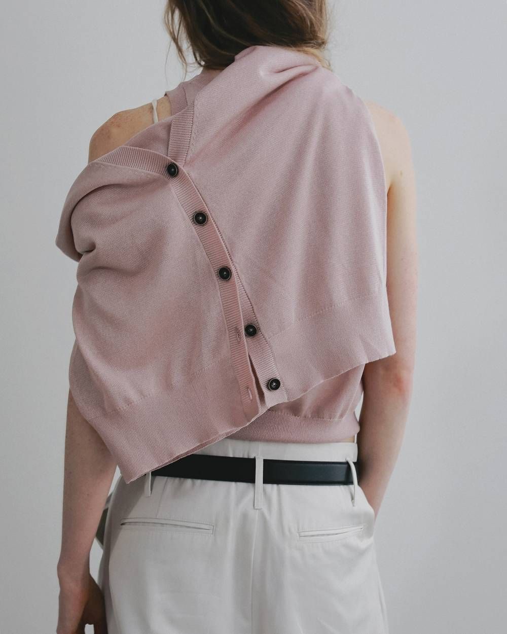 ハイゲージ シアーカーディガン (ピンク) Highgauge Sheer Cardigan (Pink) / 26SS