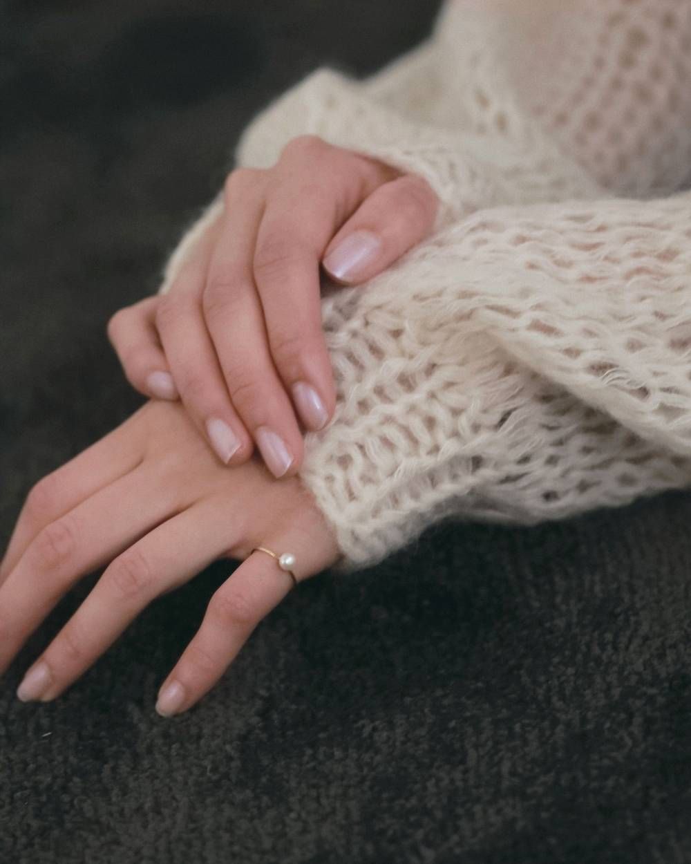 ローゲージモヘアニット (アイボリー) Lowgauge Mohair Knit (Ivory) / 26AW 【6月29日まで期間限定予約】