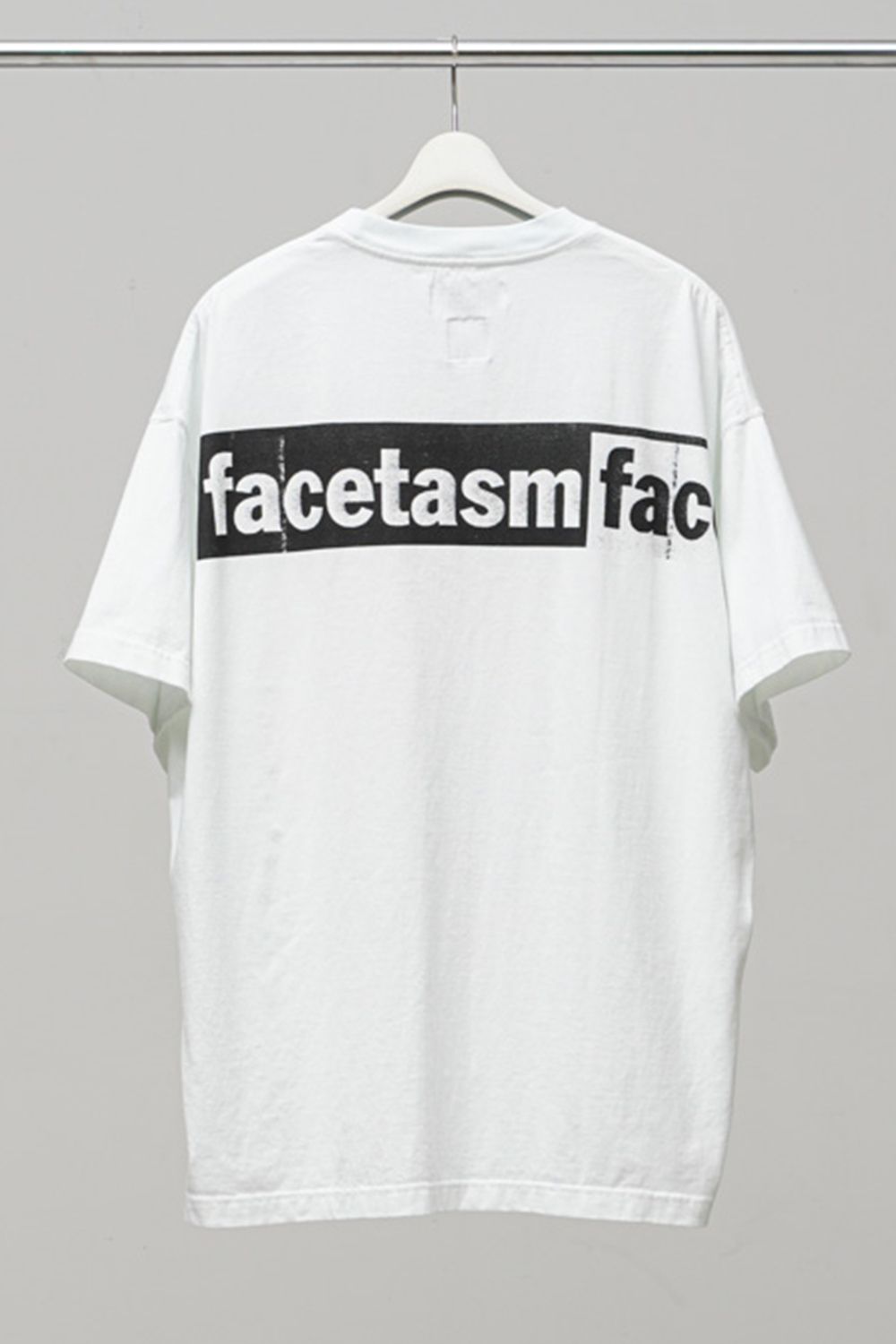 FACETASM - SPRAYPAINT BIG TEE / スプレーペイントビッグTシャツ (ホワイト) | Sir online store /  サー オンラインストア