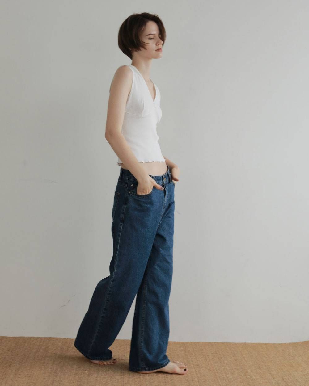 ヴィンテージ ルーズデニム (ブルー) Vintage Loose Denim (Blue) / 27SS