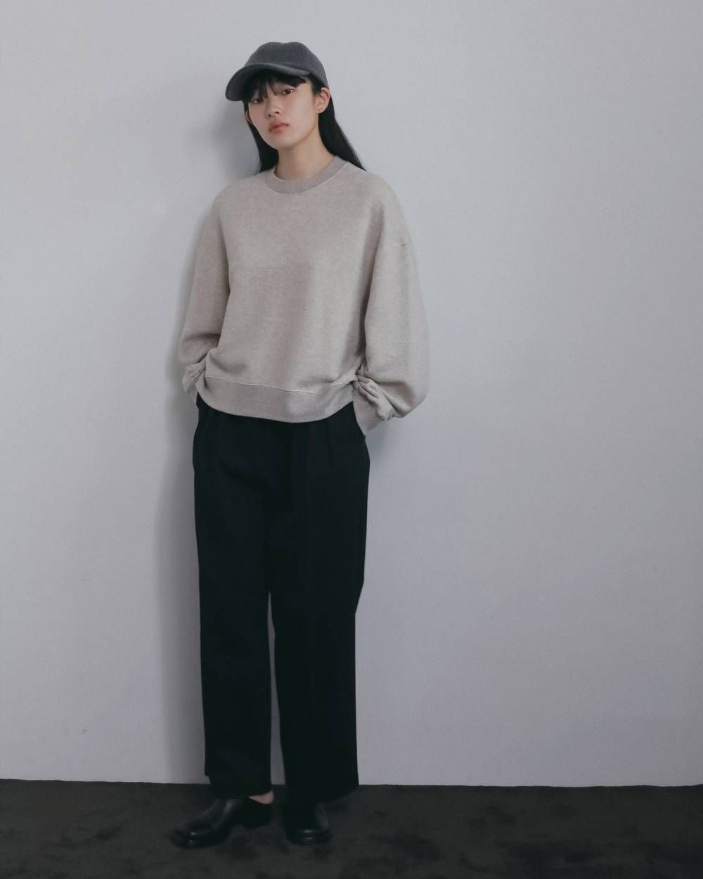 ソフトスウェットトップス (グレー) Soft Sweat Tops (Gray) / 26AW 【6月29日まで期間限定予約】