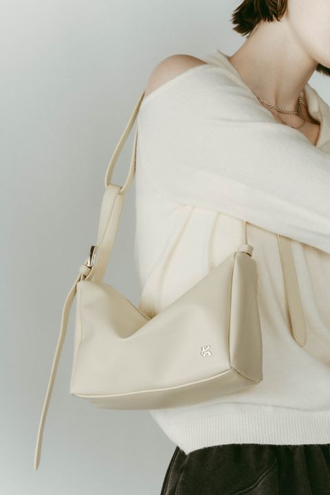 ring-handle bag / リングハンドルバッグ (アイボリー) / 25AW