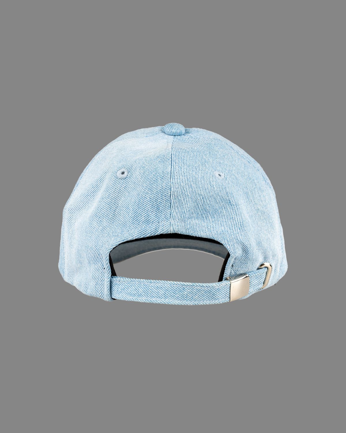 BB Logo Damaged Denim Cap / BBロゴ ダメージキャップ (サックスブルー)