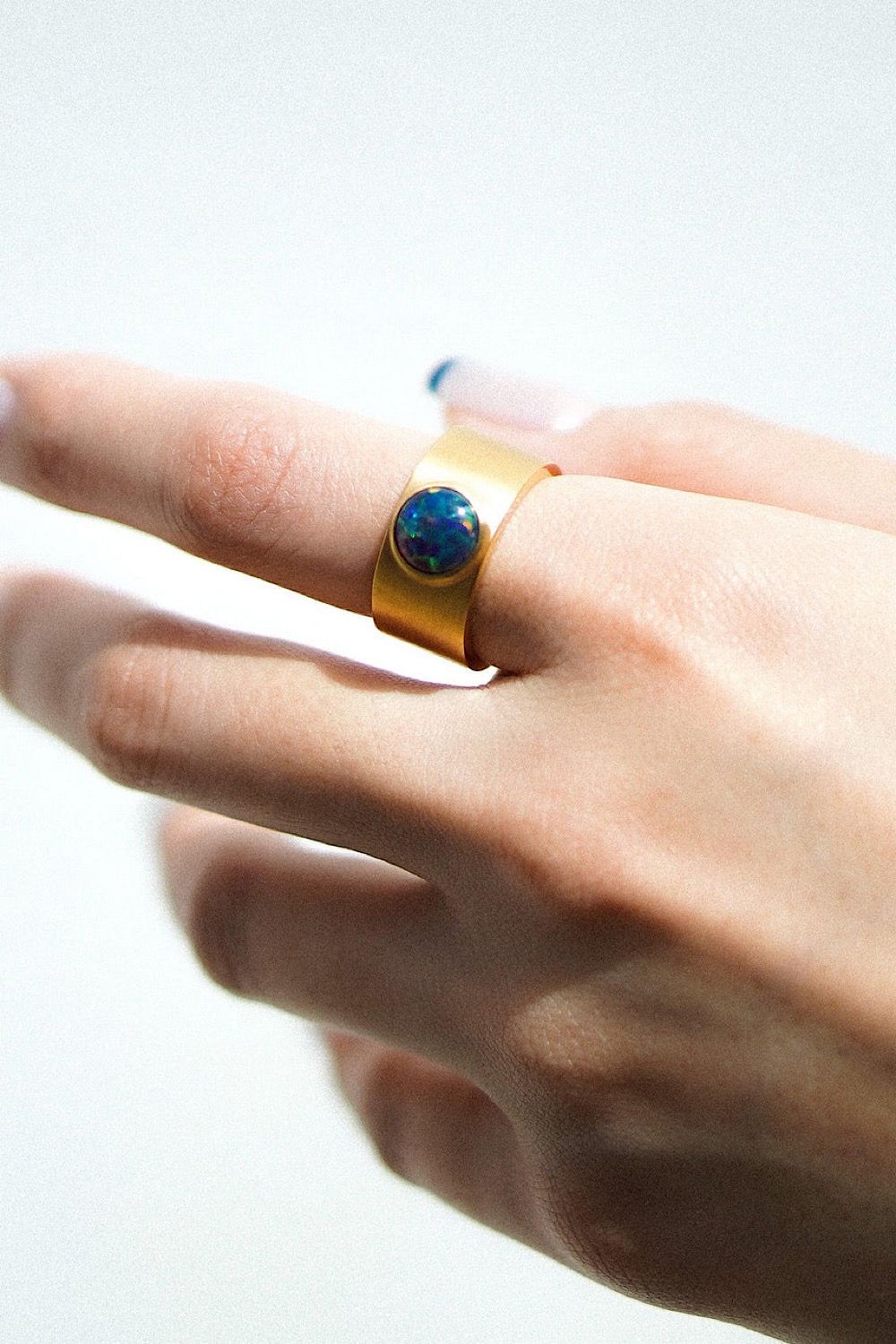 ARCHAIC OPAL RING / アルカイック オパール リング STERLING SILVER 925 (ゴールドベルメイユ)