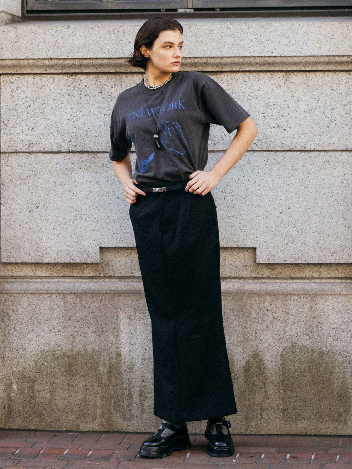 パーマネント Tシャツ (NEWYORK) PARMANENT TEE (NEWYORK) /  26SS