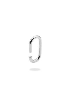 ROUNDED RECTANGLE EAR-CUFF / ラウンド レクタングル イヤーカフ  STERLING SILVER 925 (シルバー)