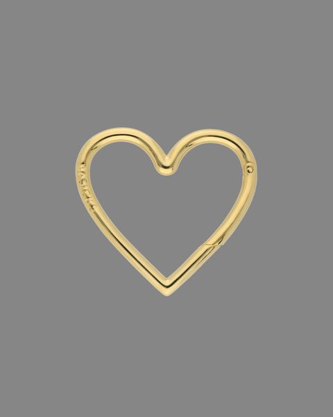 Gold Plating Heart Carbiner / ハートカラビナ (ゴールド)