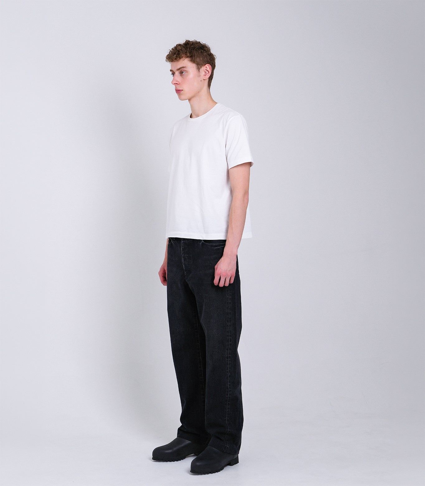 ニュークラシック ジーントラウザーズ (ブラック) NEW CLASSIC JEAN TROUSERS (Black) /デニムパンツ / ジーンズ / メンズ / ユニセックス