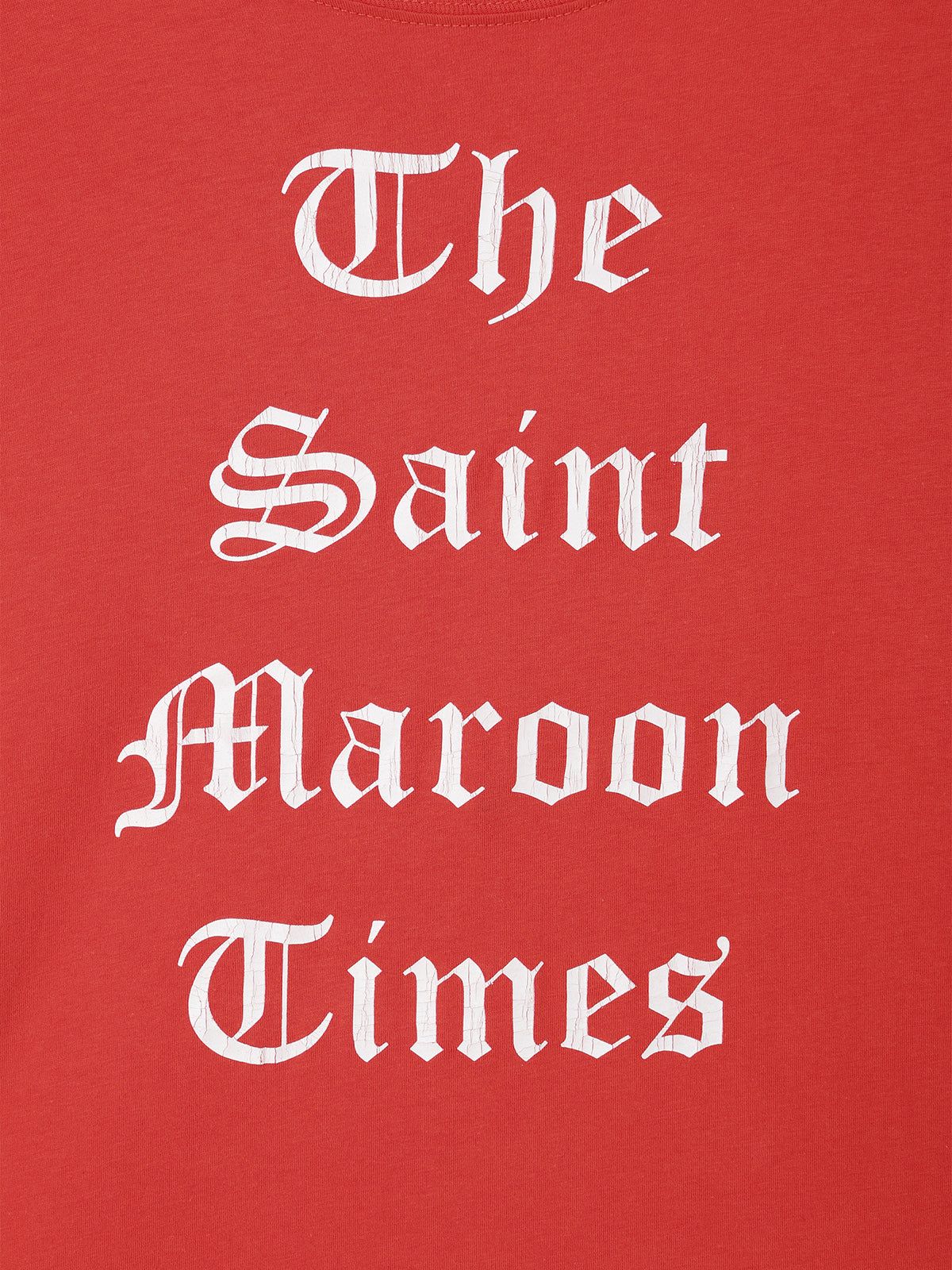 パーマネント ロングスリーブ Tシャツ (Sain Maroon Times) PARMANENT L/S TEE /  26AW