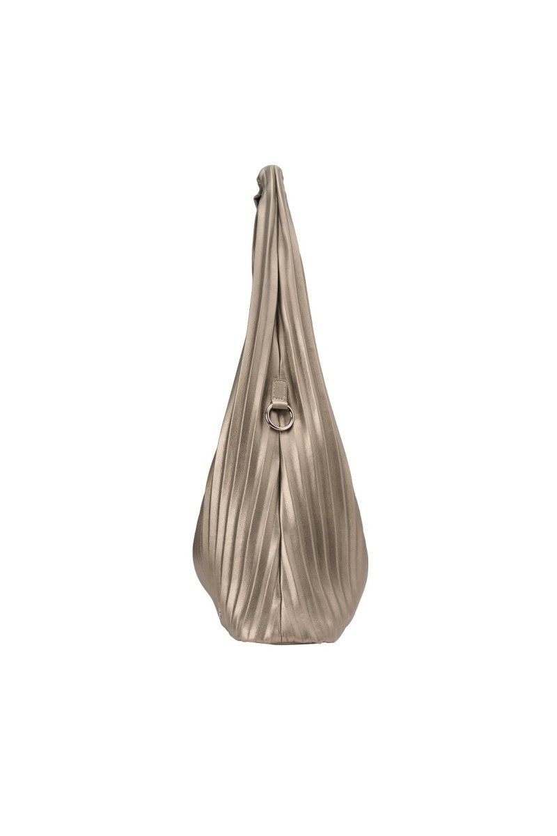 leather pleats bag (Silver) / レザープリーツバッグ (シルバー) / 26SS