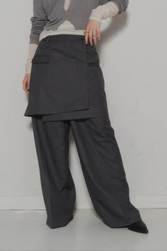 many way set pants / メニーウェイ セットパンツ (グレー)  Knuth Marf