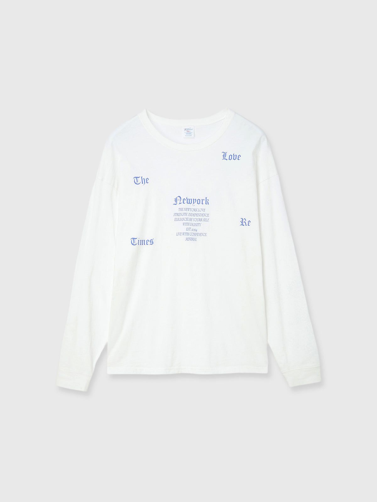 パーマネント ロングスリーブ Tシャツ (The Love Time Re) PARMANENT L/S TEE /  26AW
