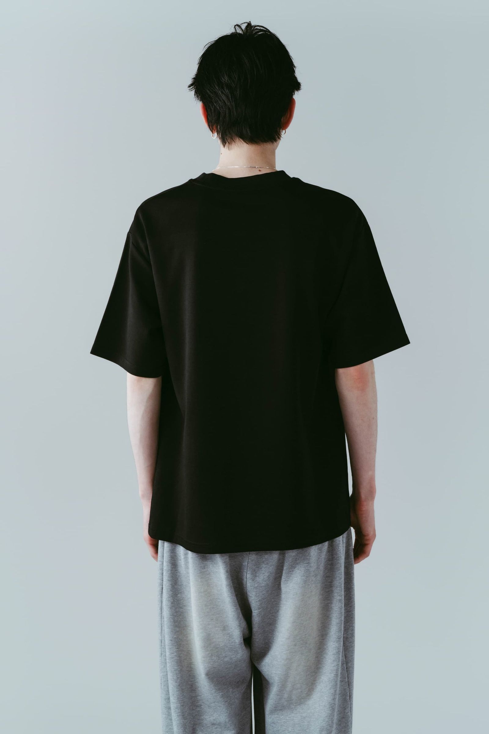 ラインストーングラフィックTシャツ (ブラック) rhinestone graphic tee(unisex) (Black) /  26SS