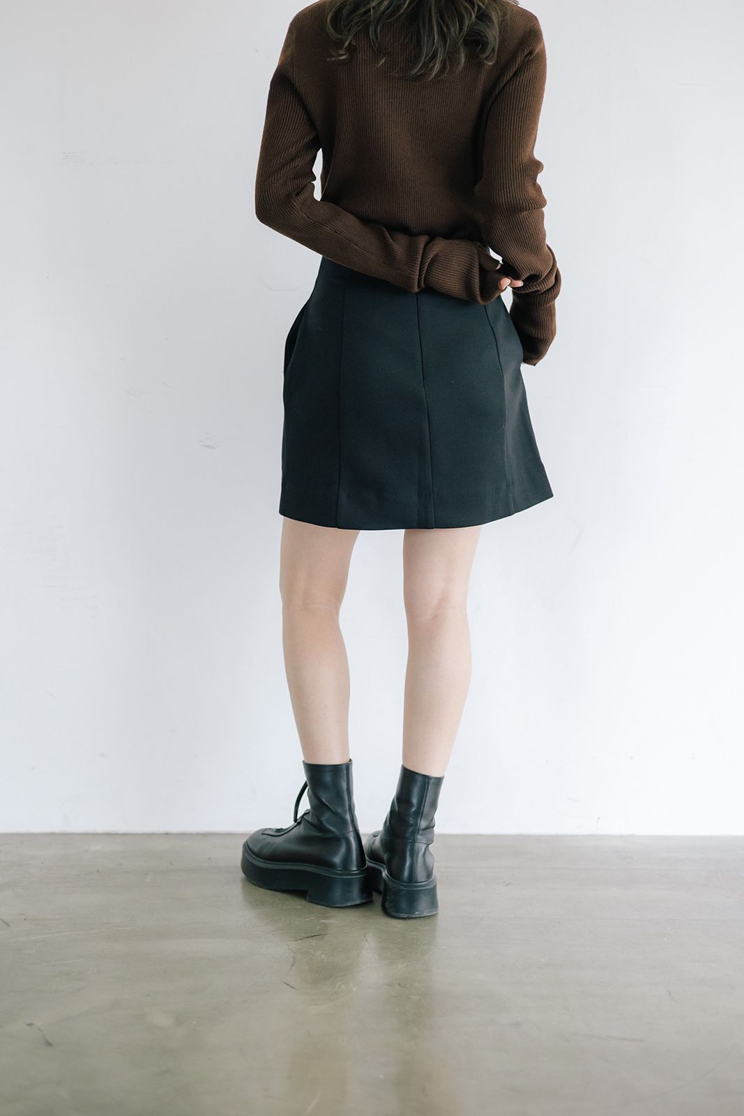 スウェットスカパン (ブラック) Sweat Skirt Pants (Black) / 26AW