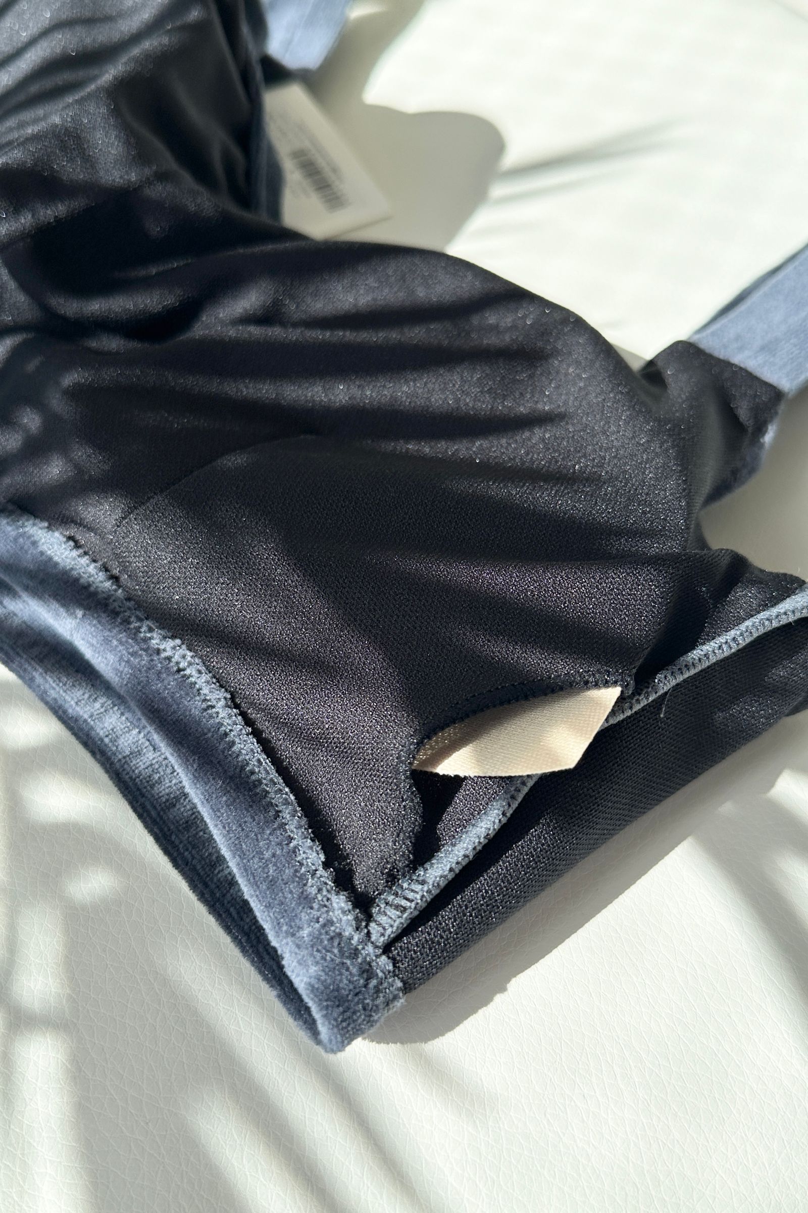 VELOUR BIKINI SWIM WEAR / ベロアスウィムウェア (ダークグレー) / 水着