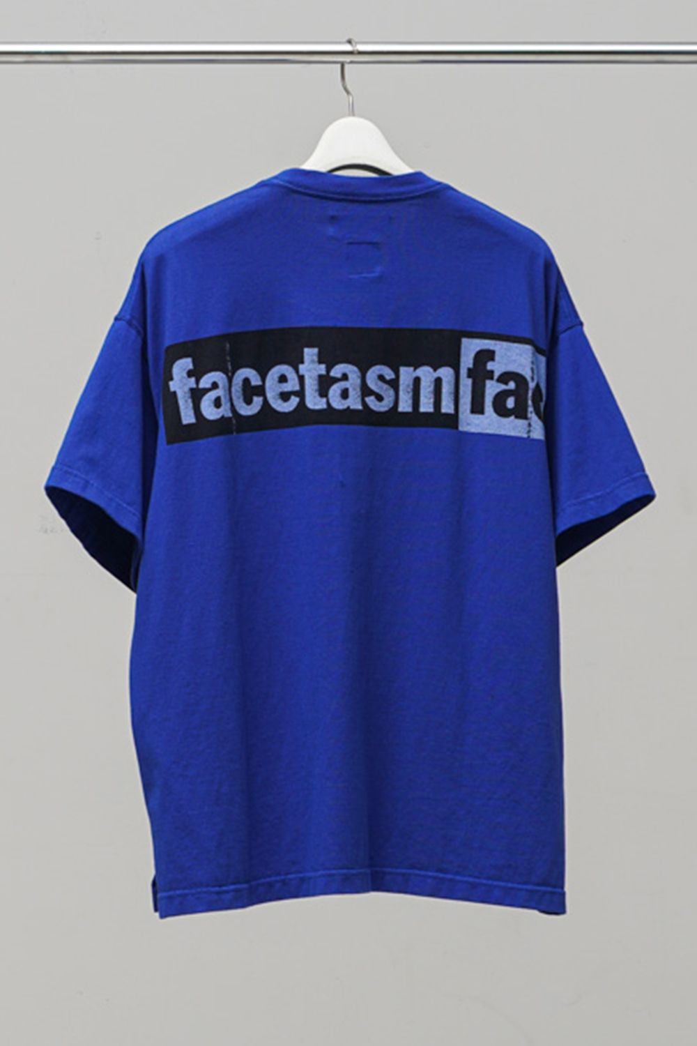 FACETASM ファセッタズム SPRAYPAINT BIGTEE 5 ブルー FACETASM - SPRAYPAINT BIG TEE / スプレーペイントビッグT