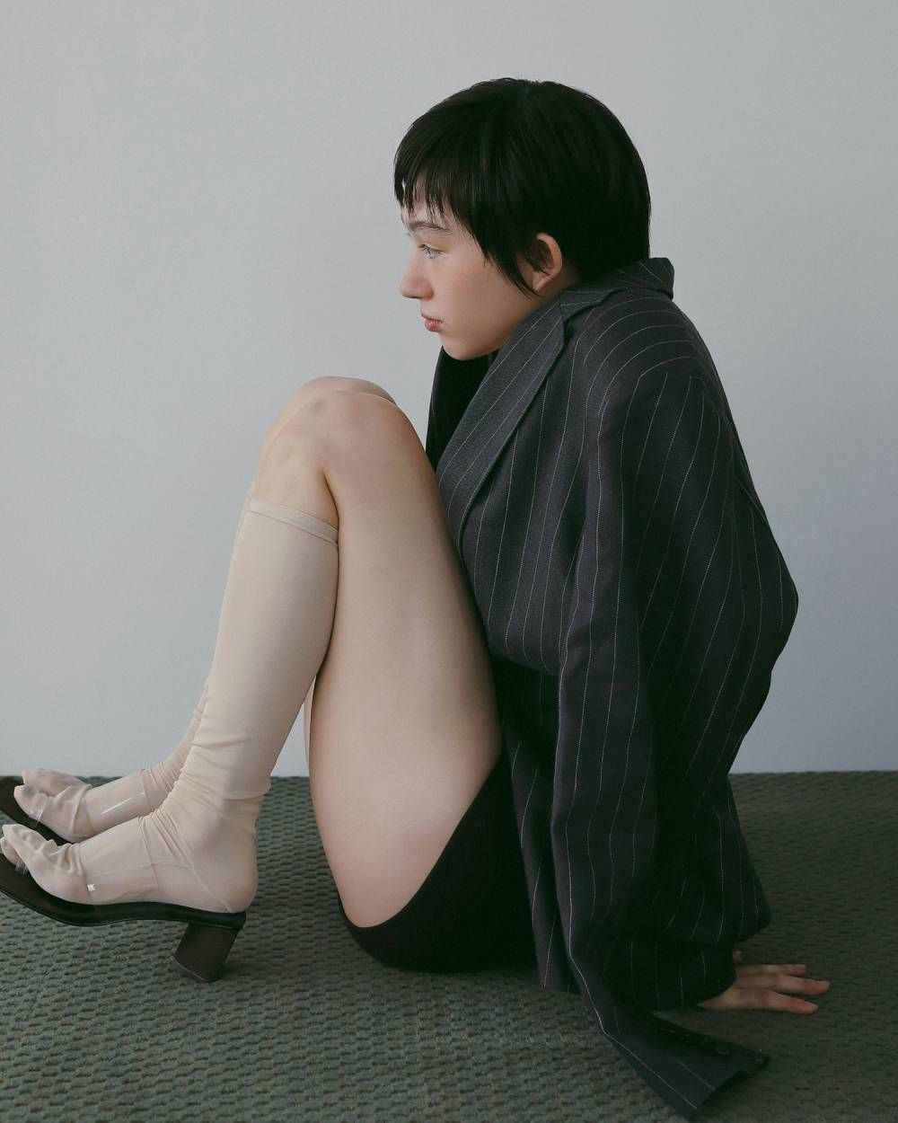 Square Clear Sandals (Clear) / スクエア クリアサンダル (クリア) / 26SS