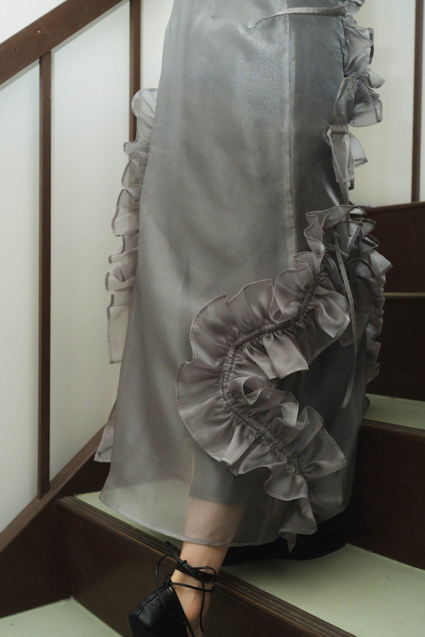 Knuth Marf - layered tulle one piece / レイヤード チュール