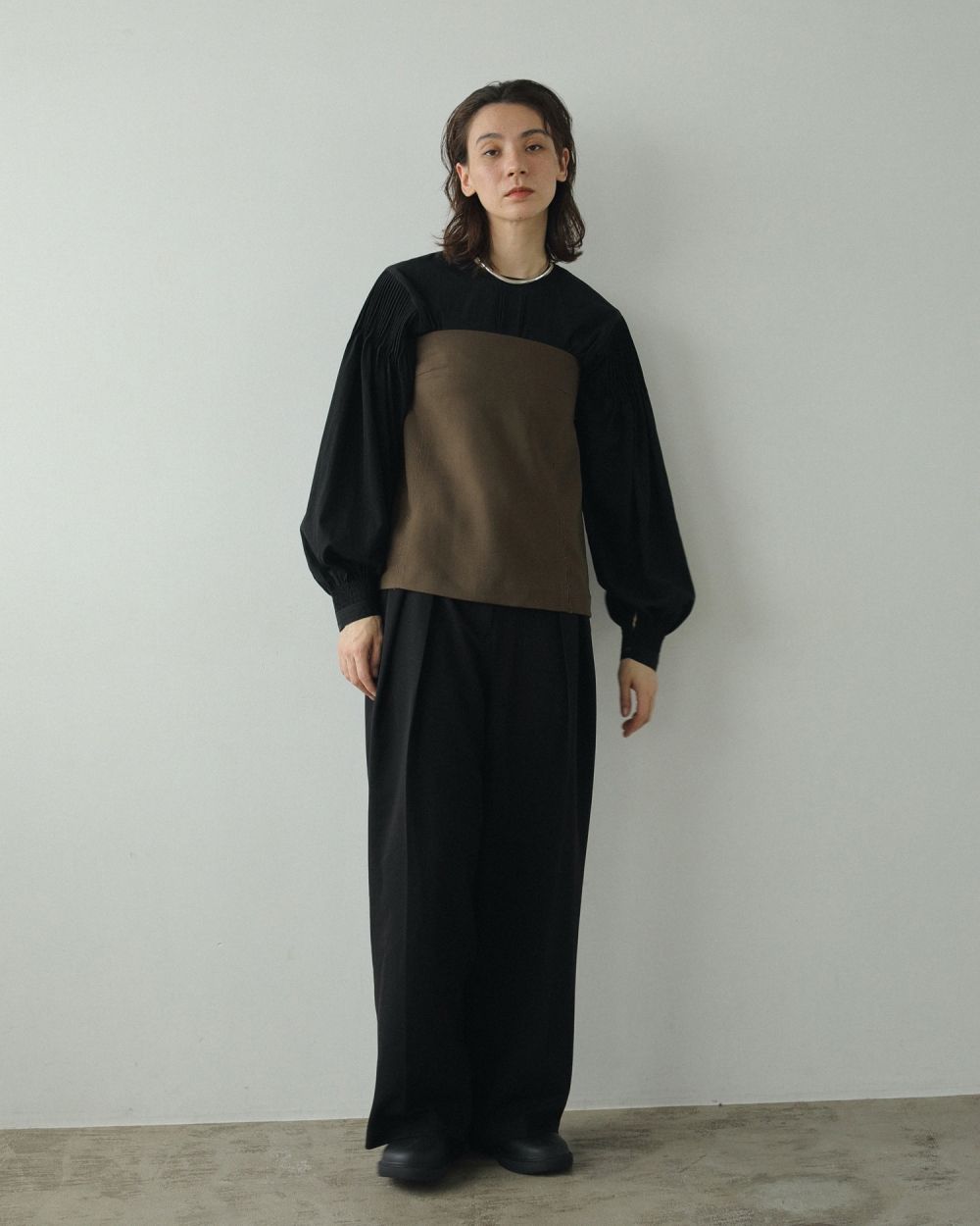 Strech Twill Pants / ストレッチツイルパンツ (ブラック)