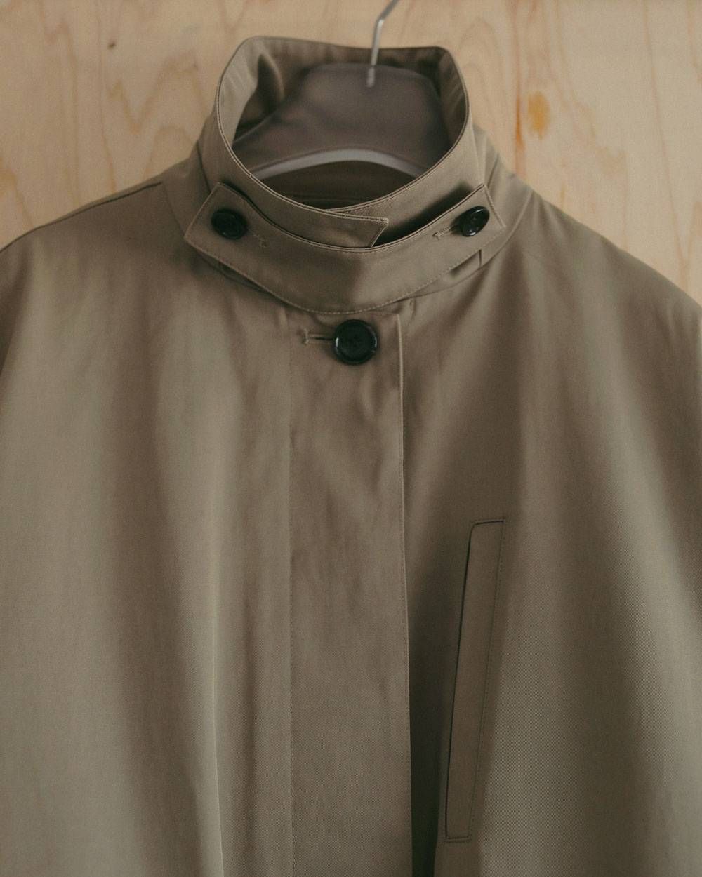 オーバーハーフコート (ベージュ) Over Half Coat (Beige) / 27SS