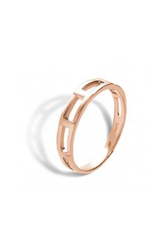 LADDER RING / ラダー リング K10/K18 (ピンクゴールド)