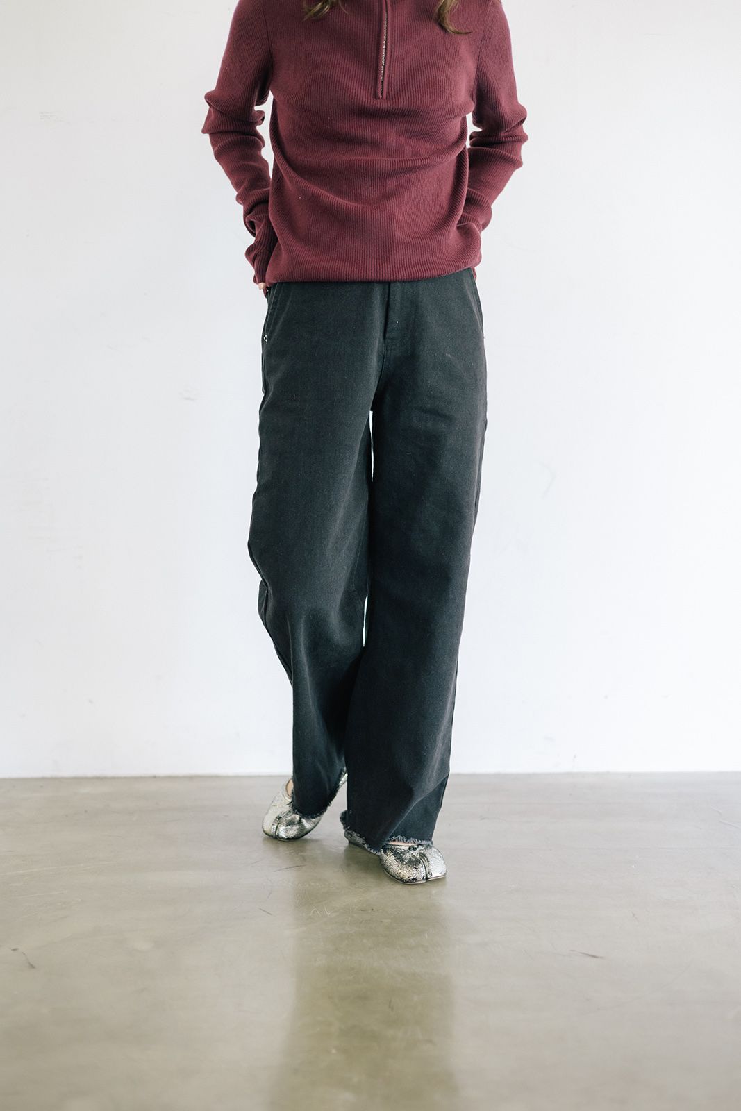 デイジーパンツ (ブラック) Daisy's pants (Black) / 26AW