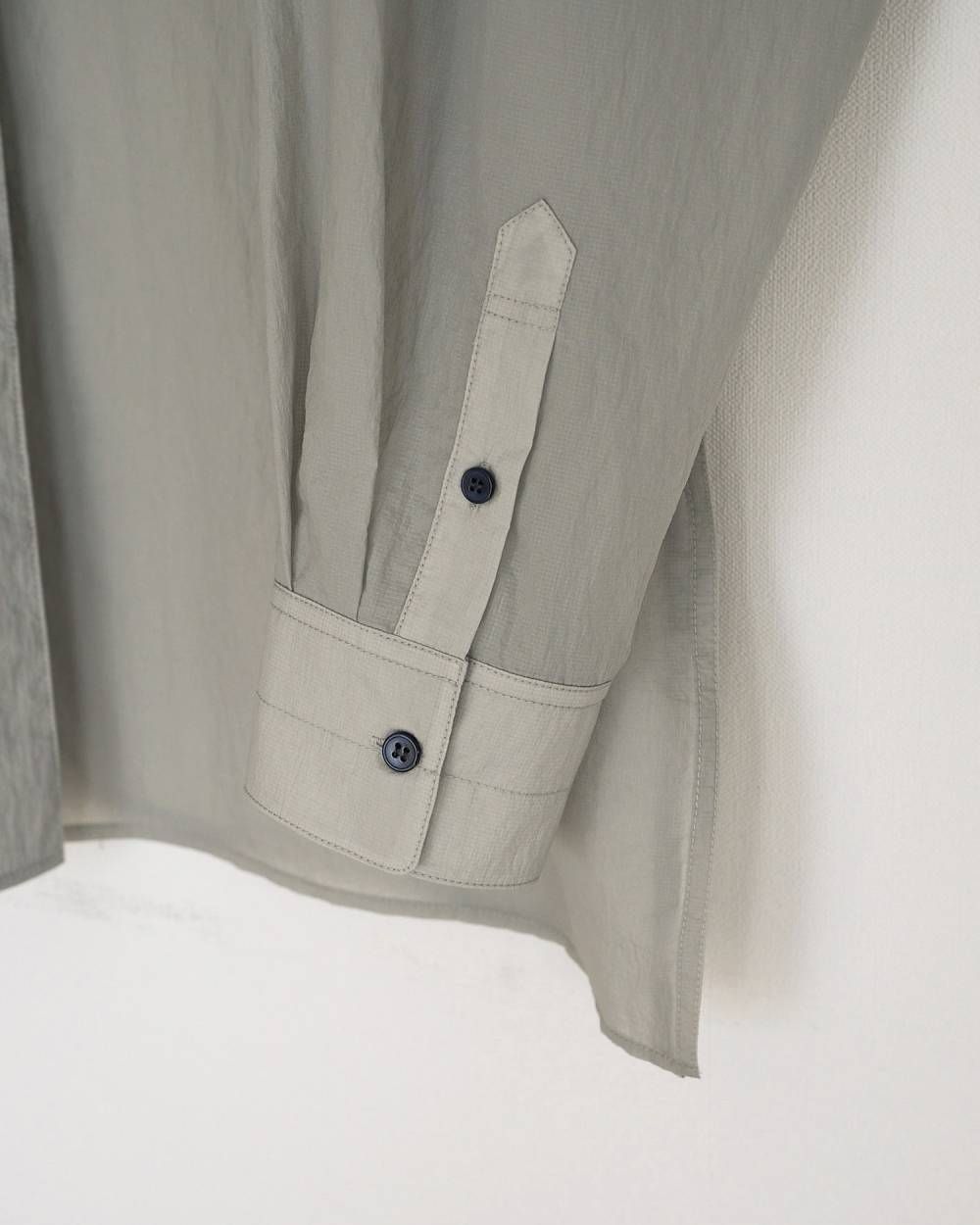 シアーリップストップシャツ (アイスブルー) Sheer Ripstop Shirts (I/blue) / 26SS