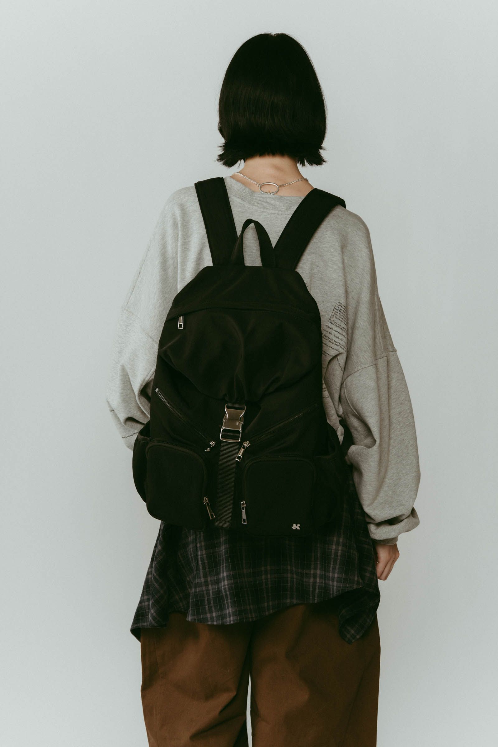 nylon back pack / ナイロンバックパック (ブラック) / 25AW