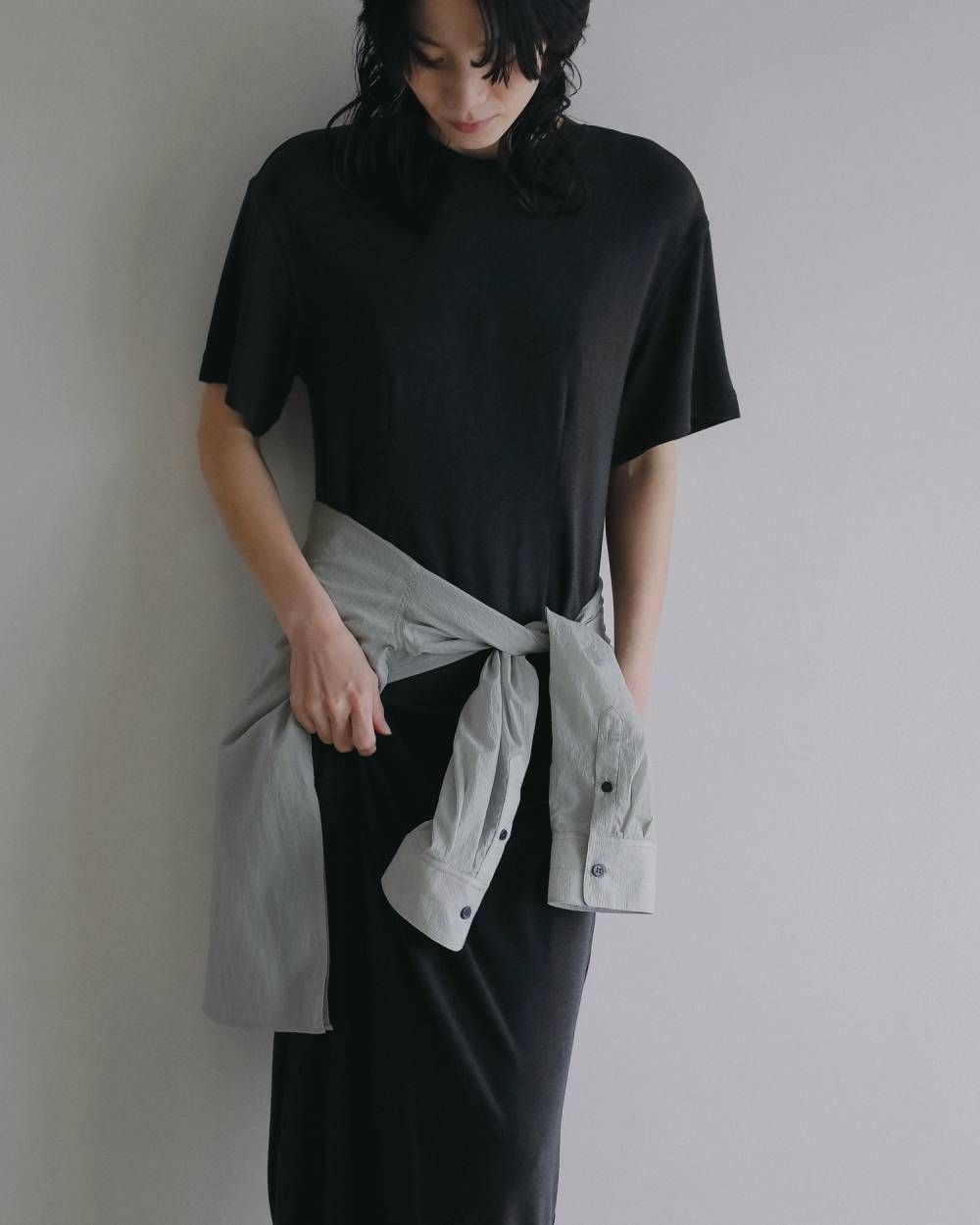 シアーリップストップシャツ (アイスブルー) Sheer Ripstop Shirts (I/blue) / 26SS
