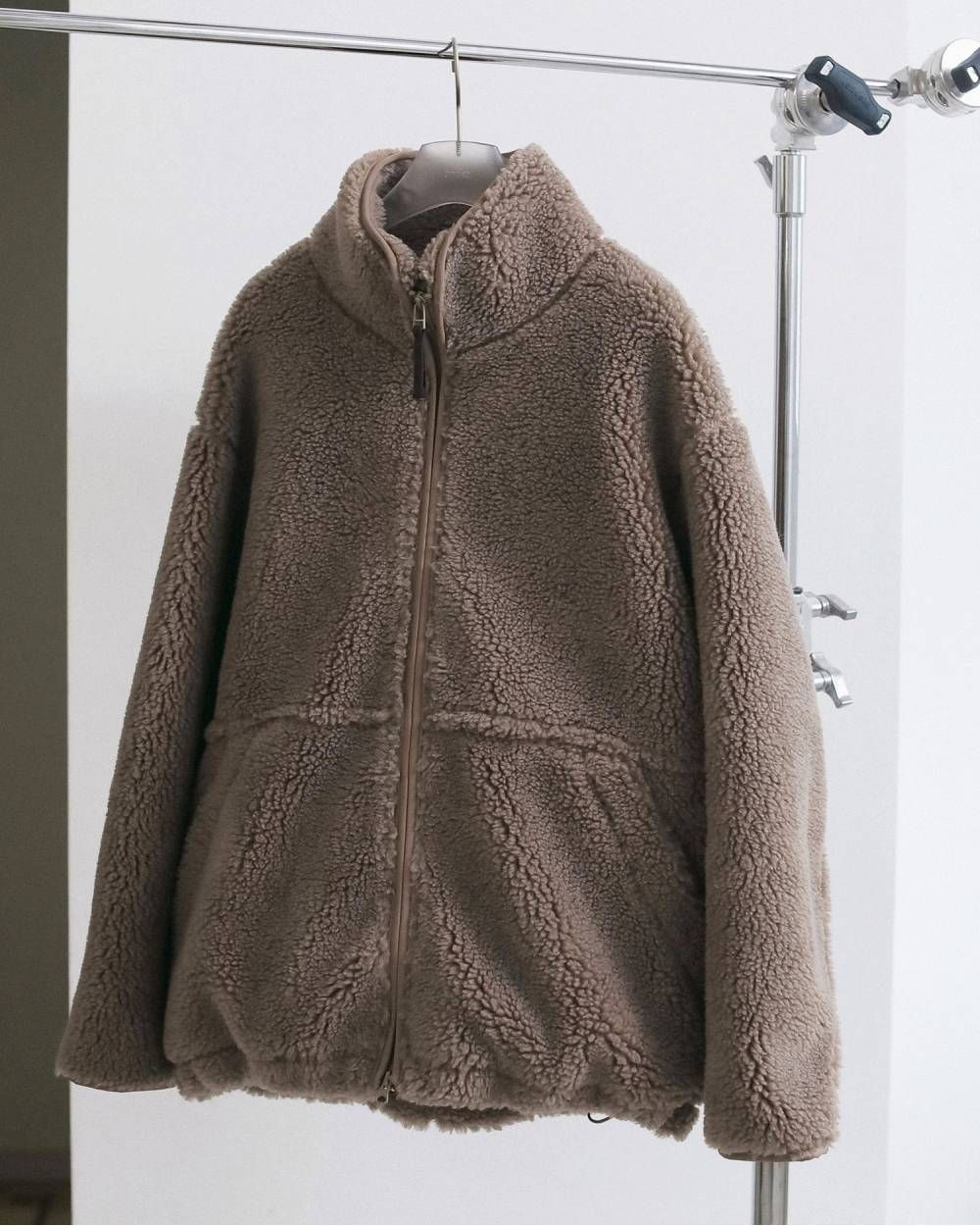 ボアジップブルゾン (ベージュ) Boa Zip Blouson (Beige) / 26AW 【6月29日まで期間限定予約】