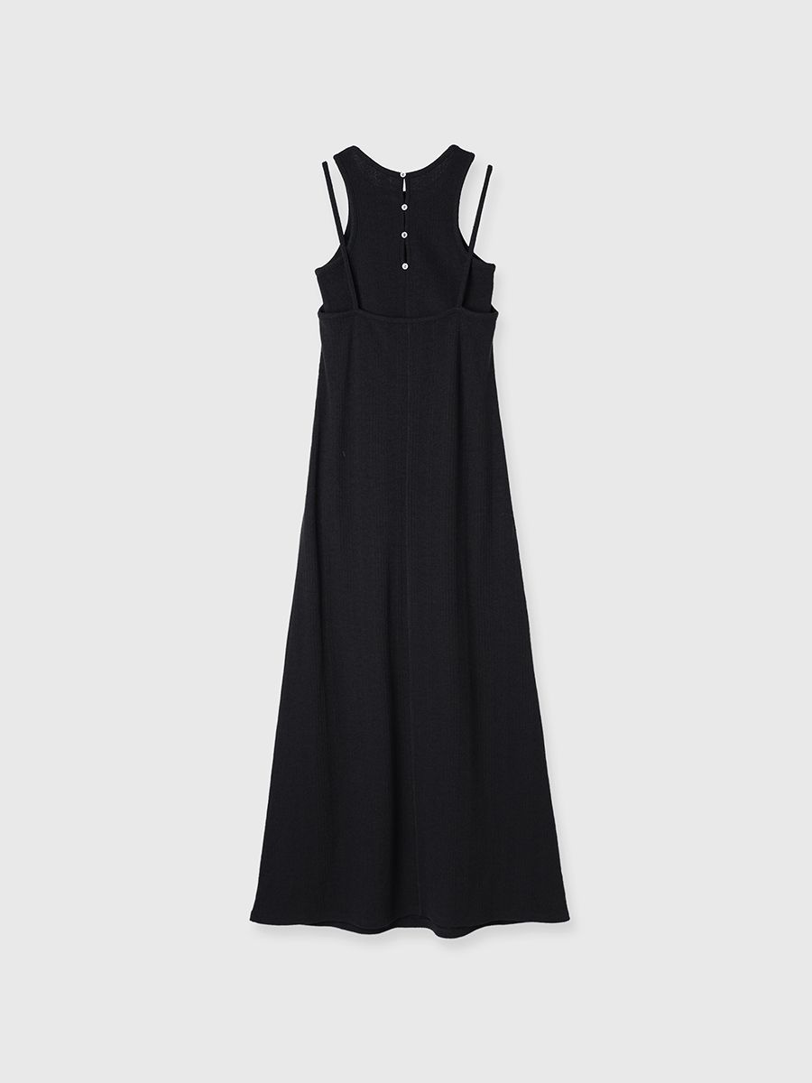 CREDONA - 【25SS】SLAB RIB TANK SET DRESS / スラブリブ