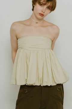 2way peplum tops / 2ウェイ ペプラムトップス (ミント) / 25SS
