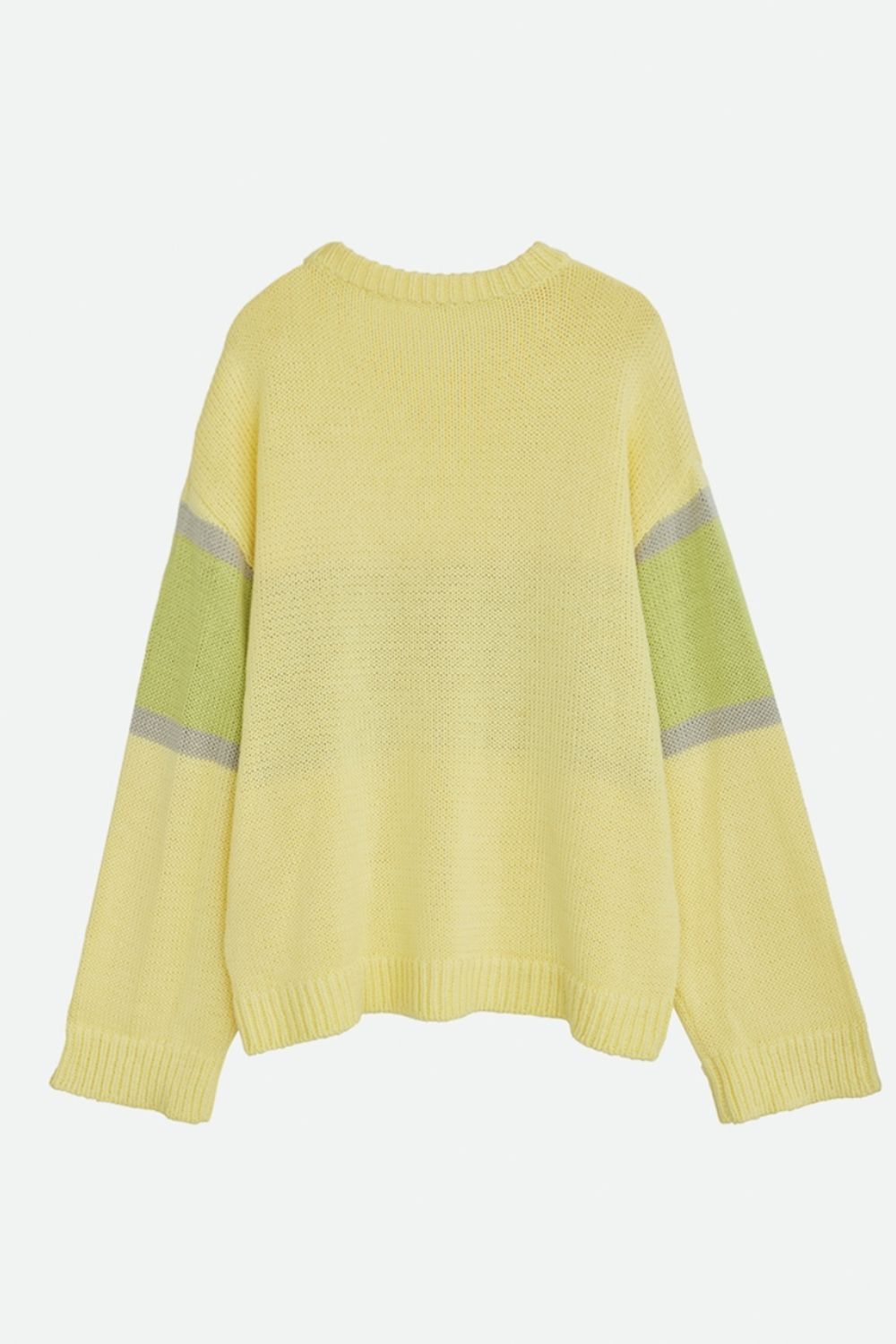 NOUNLESS CLASSIC LOGO KNIT (LEMON) / クラシックロゴニット レモン