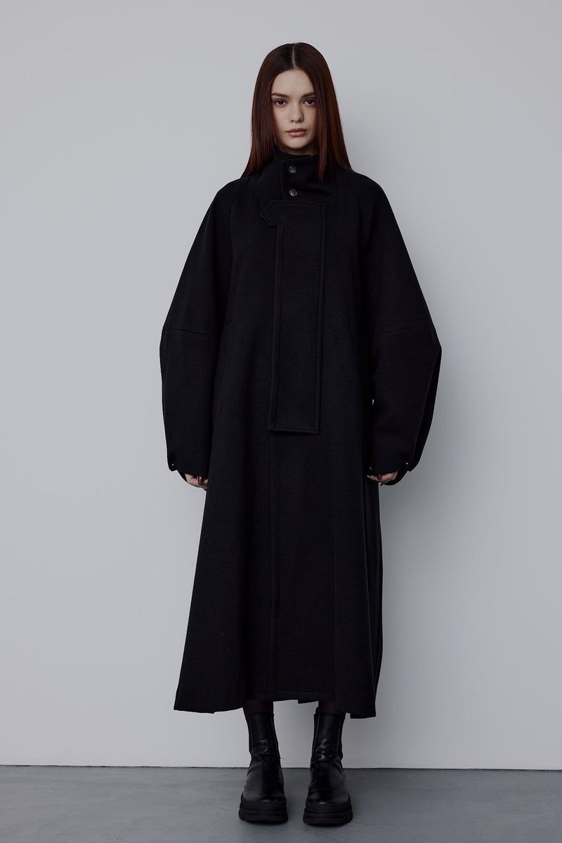 Cuff pierce coat / カフピアス コート (ブラック)