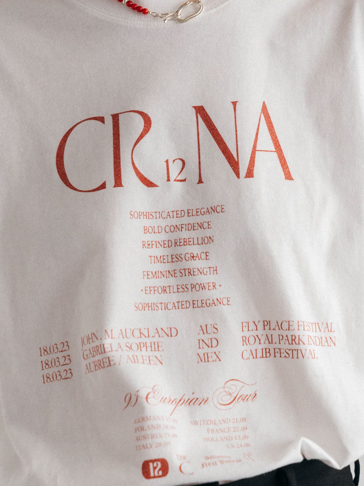 パーマネント Tシャツ (RED CR12NA) PARMANENT TEE (RED CR12NA) /  26SS