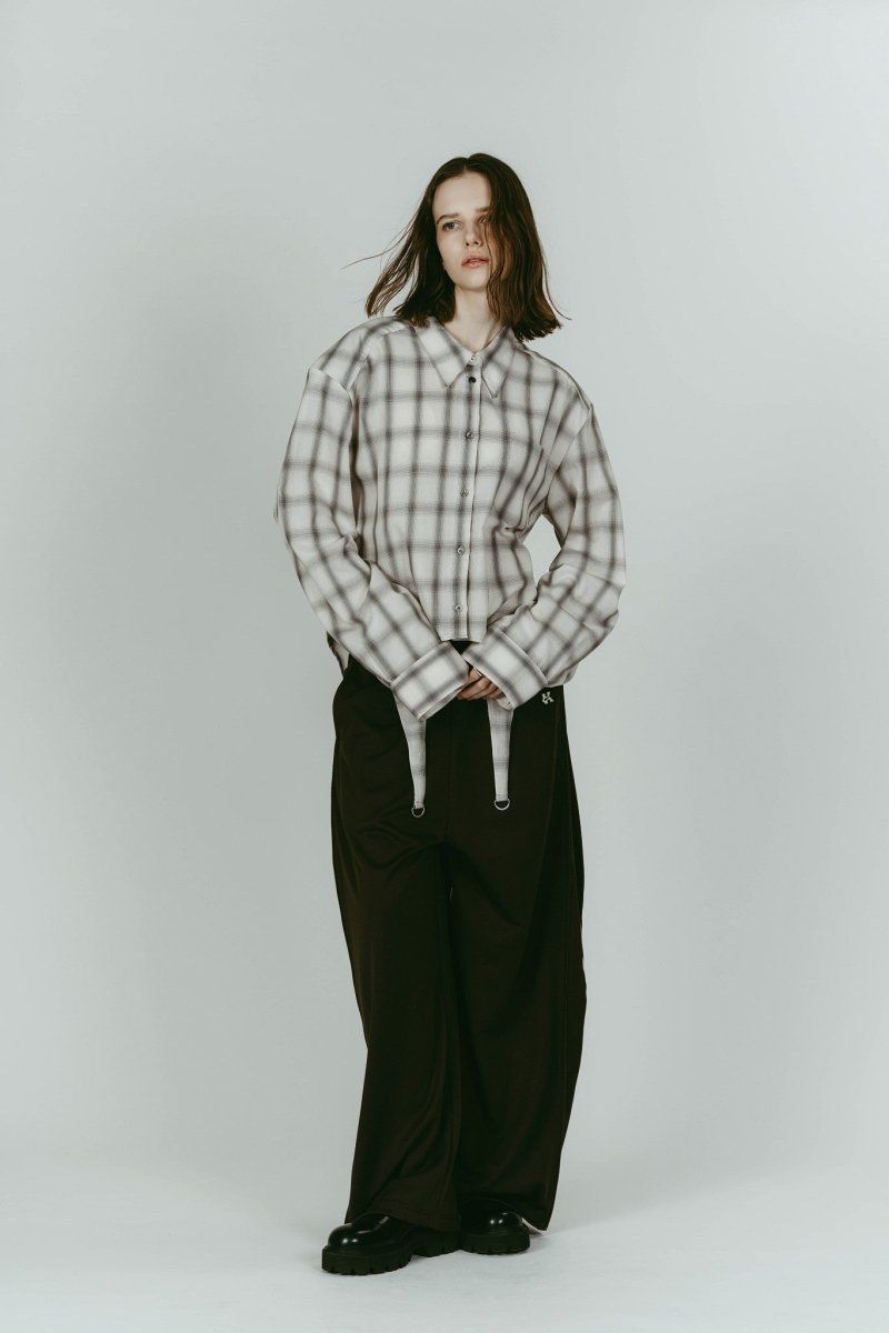 design overshirt (White) / デザインオーバーシャツ (ホワイト) / 26SS