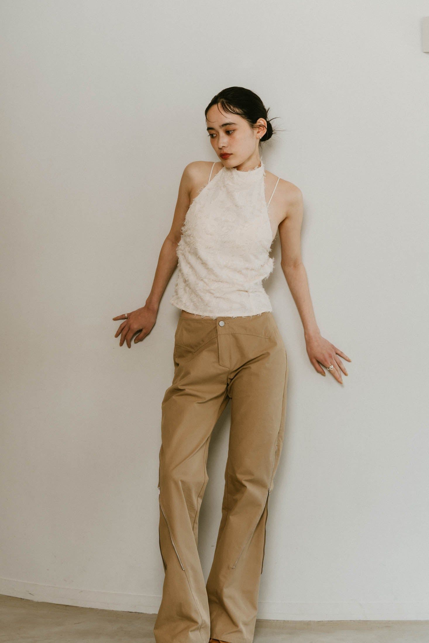 halter neck tops / ホルターネックトップス (アイボリー) / 25SS
