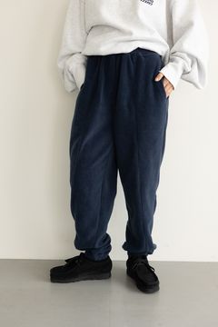 フロントシームフリースパンツ (ネイビー)