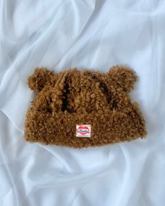 【25AW】Bear Beanie / ベアビーニー (ダークブラウン)