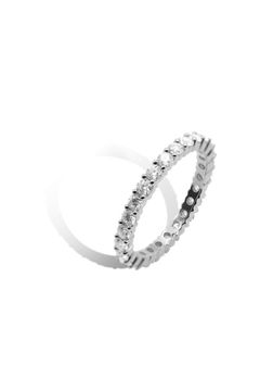 FULL ETERNITY RING M / フル エタニティ リング Mサイズ K10/K18 (ホワイトゴールド)
