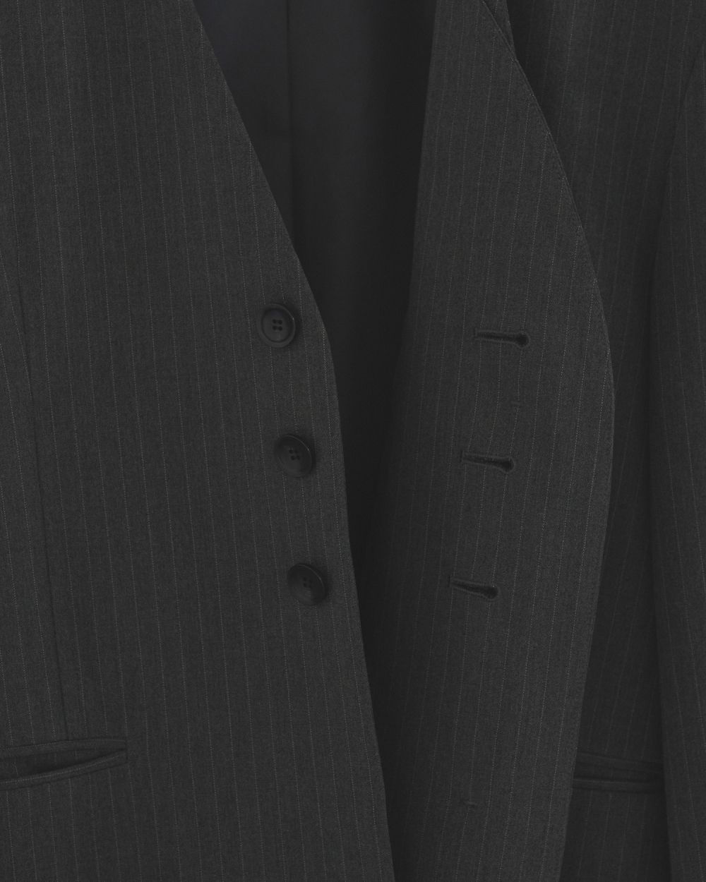 Collarless Over Jacket / カラーレスオーバージャケット (グレー)