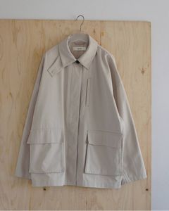 オーバーハーフコート (アイボリー) Over Half Coat (Ivory) / 27SS