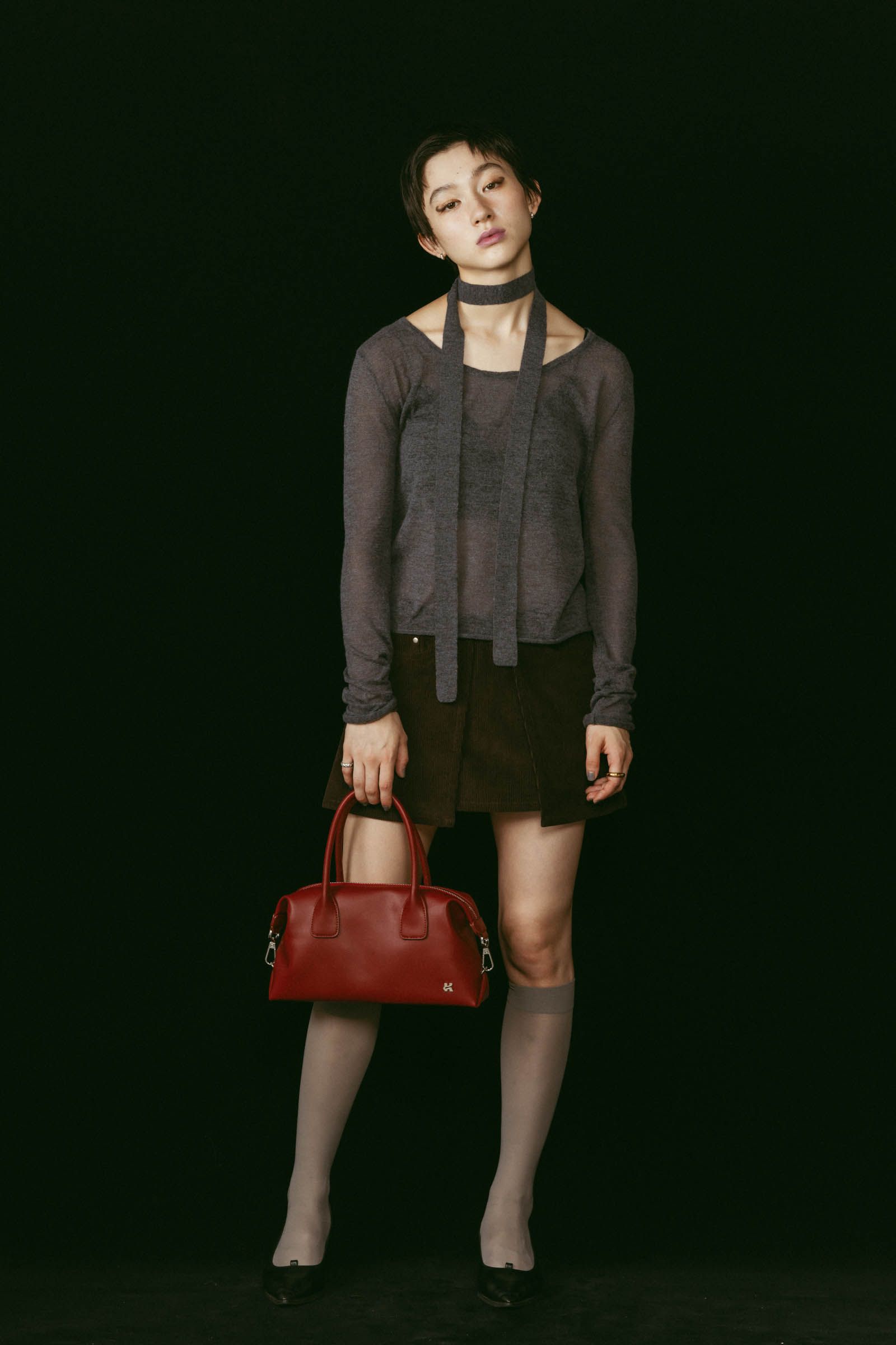 side hook boston bag / サイドフック ボストンバッグ (レッド) / 25AW